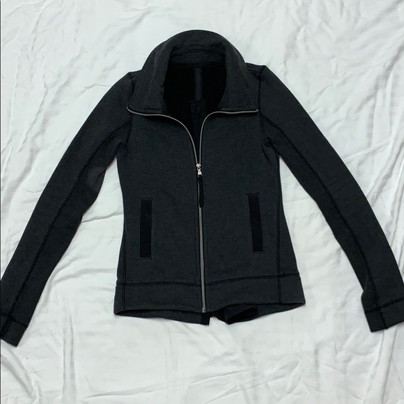 lululemon athletica Jackets & Blazers - Lululemon Dark Gray Full-Zip